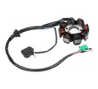 Bobina estator moto Estator generador Compatible con motocicletas GY6, estator de 8 bobinas, bobina de encendido magneto, 49 cc, 50 cc, 110 cc, 125 cc, 150 cc, 139QMB, 147QMD