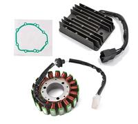 Bobina Estator para Suzuki para GSX-R1000 Z para GSX-R1000 U2 K3 K4 2003 2004 con Junta, Bobina De Estator De Motor Y Rectificador Regulador De Voltaje Estator Motocicleta(A)