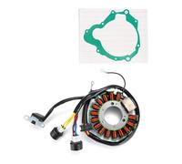 Bobina Estator para YFM225 para YFM250 Moto-4 1986-1990 con Junta Bobina de estator de Motor + Rectificador regulador de Voltaje Estator Motocicleta(C)