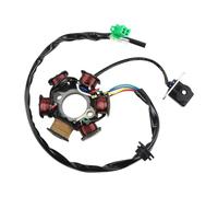 Bobina Estators para GY6 125cc para ATV Quad Dirt Bike Buggy Scooter 5 Cables 6 Bobinas 4 Tiempos Ciclomotor Polo Estator Magneto Piezas De Repuesto Estator Generador