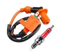 Bobina Ignición Electrodo Bobina Encendido Carreras para Bujía para GY6 50cc 150cc 125cc 150cc ATV Ciclomotor Scooter ATV Go Kart Bobina Encendido Bujía