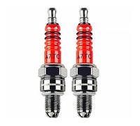 Bobina Ignición Racing 3 Electrodos 10mm para Bujía A7TC D8TC para GY6 50 70 110 125 150CC ATV Scooter Dirt Bike Go Kart Motocicleta Bobina Encendido Bujía
