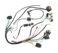 Bobina Magneto Encendido Estator para 125cc, 110cc, 90cc, 70cc, 50cc, Cuatro Cables, Arranque Magnético Magnético, Volante, Estator, Cuatro Cables Arnés Adecuado