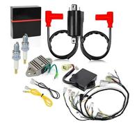 Bobina magneto estator motor Para BANSHEE 350 1997-2001 Caja CDI De Motocicleta Encendedor Cableado Arnés Bobina Encendido Regulador Spark Kit 3GG-82590-20-00