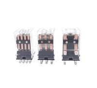 Bobina miniatura Generalel electromagnético intermedio NO NC DC 6V 12V 24V AC 220V interruptor de relé(HH52P DC6V)