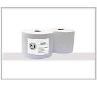 Bobina papel Industrial 100% Celulosa. 2 capas laminado, 280m (Pack con 2 rollos)