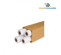 Bobina Papel Plotter 914Mm X 50M - 80Grs ( Caja 4 Unidades )