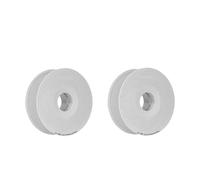 Bobina reutilizable for impresora 3D Bambu Lab. Material de alta temperatura. Filamento compatible: ABS, ASA, PA6-GF, ABS-GF, PAHT-CF.(2PCS white)