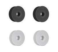 Bobina reutilizable for impresora 3D Bambu Lab. Material de alta temperatura. Filamento compatible: ABS, ASA, PA6-GF, ABS-GF, PAHT-CF.(2x black 2x white)