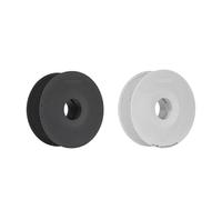 Bobina reutilizable for impresora 3D Bambu Lab. Material de alta temperatura. Filamento compatible: ABS, ASA, PA6-GF, ABS-GF, PAHT-CF.(1x black 1x white)