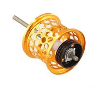 Bobina roja para Daiwa Tatula Sv Tw y Sv-100 Carretes de fundición, pieza de repuesto de aleación de aluminio, sostiene 100 m de Ygk 0.8 línea (dorado)