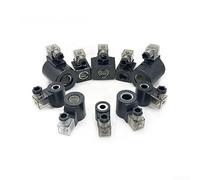 Bobina solenoide de 24 V y 23 mm para bobina solenoide hidráulica de 24 V | Funcionamiento de 12 V CC, orificio de 20 mm, cuerpo de aleación de aluminio, acabado negro, uso hidráulico industrial