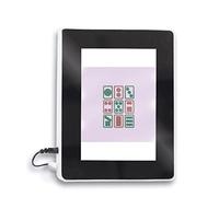 Bobina Traje Mahjong Art Deco Moda Espejo Mágico Lámpara Marco De Foto Multifunción