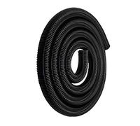 Bobina universal para manguera de aspiradora, 40 mm, 1 metro de longitud, color negro