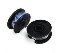 Bobina y línea de repuesto Bosch ART 23 SL ART26SL ART23SL 2 unidades, diseñado para Bosch modelo 00062, adecuado para mantenimiento de cortadora de césped