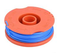 Bobina y línea para recortadora de cuerda, 1,5 mm, 10 m, carrete de repuesto de alimentación automática para recortadoras inalámbricas, instalación simple, material fiable, mantenimiento de jardín al