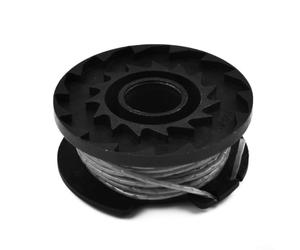 Bobina y línea para recortadora de jardín Bosch EasyGrassCut 18V 23 26 18-230 18-260, carrete de repuesto de 4 m de longitud y 1,6 mm de diámetro, compatible con la pieza F016800569 para equipos al