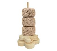Bobinador de bolas de - Soporte magnético giratorio para bolas de lana de madera | Enrollador de para ganchillo, soporte de de madera, soporte de de punto de flor de ciruelo