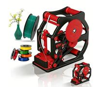 Bobinador de filamento 3D, bobinador eléctrico con parada automática, sin enredos para carretes de 2 kg, bobinado limpio para PLA PETG ABS
