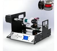 Bobinadora automática de bobina, bobinadora automática de alambre CNC, con precisión de 0,01 mm, velocidad ajustable de 120-900 rpm, par de torsión de 2,3 nm, para bobinas de transformador
