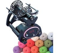 Bobinadora automática de hilo para lana, velocidad máxima de 800 rpm, capacidad de 4 onzas, máquina modular de bobinado de hilo fácil de desmontar