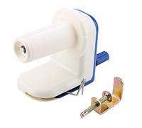 Bobinadora compacta de hilo de ABS, hecha a mano, para uso doméstico, fácil instalación con soporte de hierro, instrucciones de usuario en inglés incluidas (idioma español no garantizado)