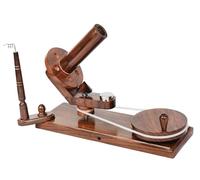 Bobinadora de bolas de hilo de madera - Bobinadora de hilo hecha a mano para tejer y hacer ganchillo - Selecciones de punto Hilo de paraguas Swift (Brown, Winder)
