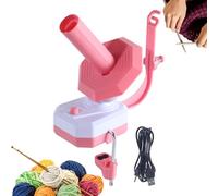 Bobinadora de bolas para , enrollador automático de tortas de , enrollador de cuerdas eléctrico | Bobinadora automática de para ganchillo, bobinadora de cuerdas de lana para coser