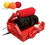 Bobinadora de cono de hilo con pausa automática y detección de longitud, 1500 rpm para ganchillo y costura