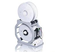 Bobinadora de filamento para impresora 3D, rebobinadora de manivela con arranque y parada inteligente, para bobinas de 1 kg, filamento universal, accesorios de impresión 3D