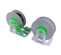 Bobinadora de filamentos for impresora 3D con manivela manual, diseño sin enredos, se adapta a carretes de 1kg, for soldadura por impresión 3D, taller en casa for fabricantes de bricolaje