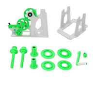 Bobinadora de filamentos para impresora 3D Kit de bobinadora de hilo de impresión de manivela preensamblada Gris verde para impresoras 3D P1S P1P X1 Accesorio de gestión de