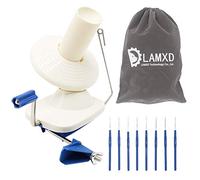 Bobinadora de Hilo,Kit de bobinado de Lana de Punto de Bobina,4oz Bobinadora Enrollador de Hilos Lana Bola Devanadora de hilo Ovilladora Manual Rebobinador