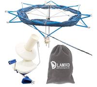 Bobinadora de Hilo,Kit de bobinado de Lana de Punto de Bobina,Bobinadoras de pared,Yarn Swift Enrollador de bolas de hilo para la familia,4oz Bobinadora Enrollador de Hilos Lana Bola