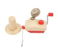 Bobinadora de hilo manual, bobinadora portátil de lana para tejer, bobinadora de bolas de hilo rápida de plástico resistente a la corrosión con cabezal desmontable para uso en el