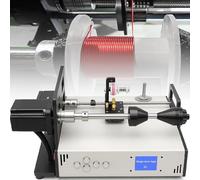 Bobinadora digital con amplificador de tubo, máquina de cableado automático de 2 a 15 vueltas/s, dispositivo de bobinado eléctrico ajustable, precisión de 0,01 mm para línea de pesca, alambre