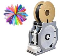 Bobinadora eléctrica, rebobinadora automática para carretes de 1 kg, rebobinador de filamento sin enredos, marco de metal silencioso para impresión 3D e hilo de coser, uso doméstico e industrial