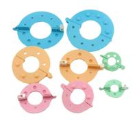 Bobinadoras de bolas de tejido,Kit de herramientas para manualidades de ganchillo para tejer DIY de 4 piezas, enrollador de lana para manualidades con agujas - Juego de herramientas para hacer pompone