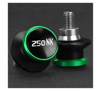 Bobinas Brazo Oscilantes Diábolos Motocicleta para CFMOTO 250 NK 250NK 2018-2023 Tornillos Deslizantes para Basculante De Motocicleta De 6 Mm(Verde)