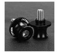 Bobinas Brazo Oscilantes Diábolos Motocicleta para Honda NT 1100 NT1100 DCT 2020-2025 Tornillos De Soporte De 8 Mm para Motocicleta Deslizadores De Basculante(Negro)