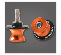 Bobinas Brazo Oscilantes Diábolos Motocicleta para Honda VFR 800 VFR800 VTEC 1998-2005 Tornillos De 8 Mm para El Soporte Deslizante De Los Carretes del Basculante(Naranja)