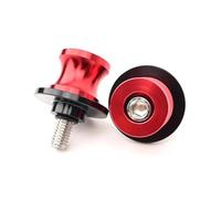 Bobinas Brazo Oscilantes Diábolos Motocicleta para Kawasaki Z750 Z 750 Z750S Tornillos del Soporte Deslizante De Los Carretes del Basculante para Motocicleta(Rojo,No Logo)