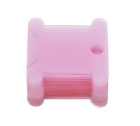 Bobinas de coser, 100 Uds., soporte for hilo bordar, bobina, plástico, costura, punto, tablero almacenamiento, tarjeta, organizador(Pink)