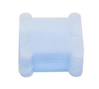 Bobinas de coser, 100 Uds., soporte for hilo bordar, bobina, plástico, costura, punto, tablero almacenamiento, tarjeta, organizador(Blue)