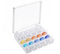 Bobinas de coser | 25 piezas de herramientas de acolchado para máquina de coser - Bobinas de clase 15 para hilo de bordado - para ropa, manualidades, joyería, gabinete, cuentas de adultos