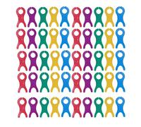 Bobinas de hilo, 50 piezas carrete de hilo herramienta enrolladora de tejido organizador de bobinas de punto de cruz soporte de hilo para tejer proyectos de costura y manualidades