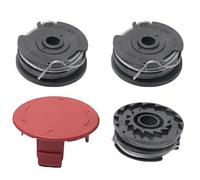 Bobinas de hilo para cortabordes Bosch ART 36-36 LI, ART24/24+, ART 27/27+, ART 30/30+, bobina de repuesto F016800351 (3 bobinas, 1 tapa de bobina)