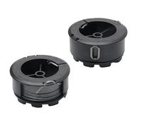 bobinas de hilo para cortabordes F016800570, bobina de repuesto compatible con cortabordes Bosch UniversalGrassCut 18 18-26 18-260 (SZ-BS-X-2)