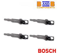 BOBINAS DE LÁPIZ DE ENCENDIDO x 4 BOSCH 0221504470 BMW 5 6 7 SERIES X5 X6 A3074