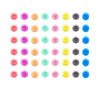 Bobinas de Plástico 2x2x1cm 160 piezas, para Máquina de Coser Doméstica | PP Transparente, Suministro a Granel, Fácil de Guardar y Llevar, para Clases y Costura en Casa Color Aleatorio